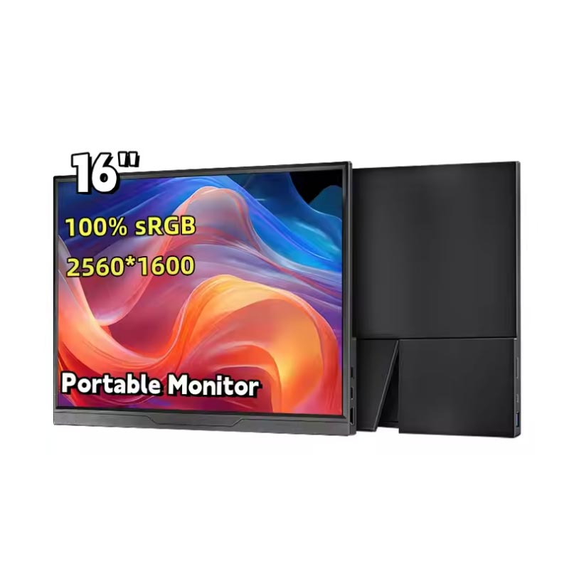 16 tommer 2,5k Full HD bærbar skærm